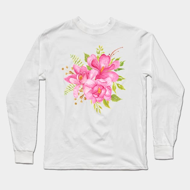 Fowers Art Long Sleeve T-Shirt by Socity Shop